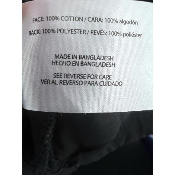 Orvis Shacket Sz L White Black Plaid  Pockets Cotton Snap Buttons Winter Fall - Picture 4 of 8